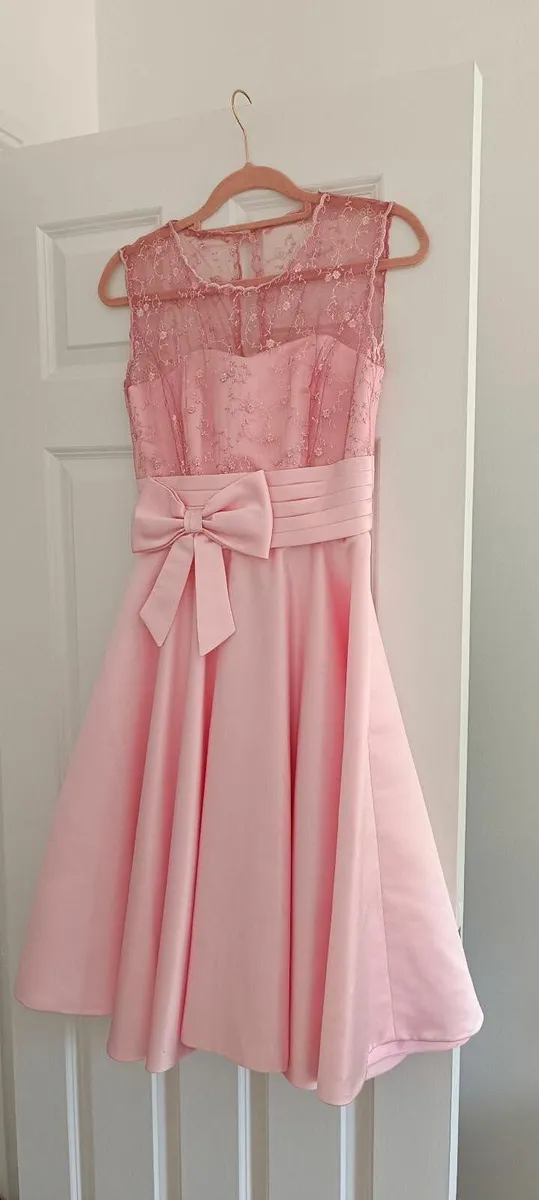 Stunning handmade Pink Dress - Image 1