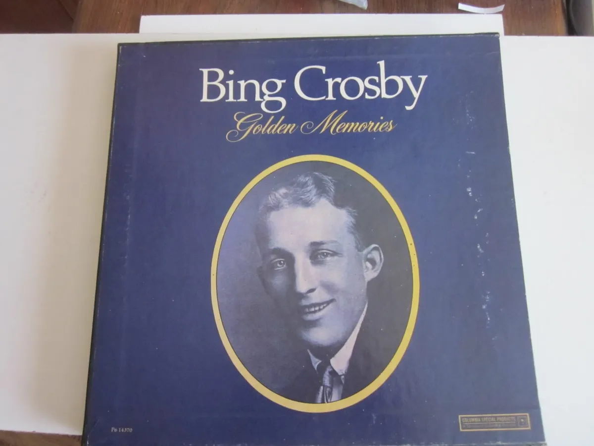 Bing Crosby Golden Memories Vinyl - Image 1