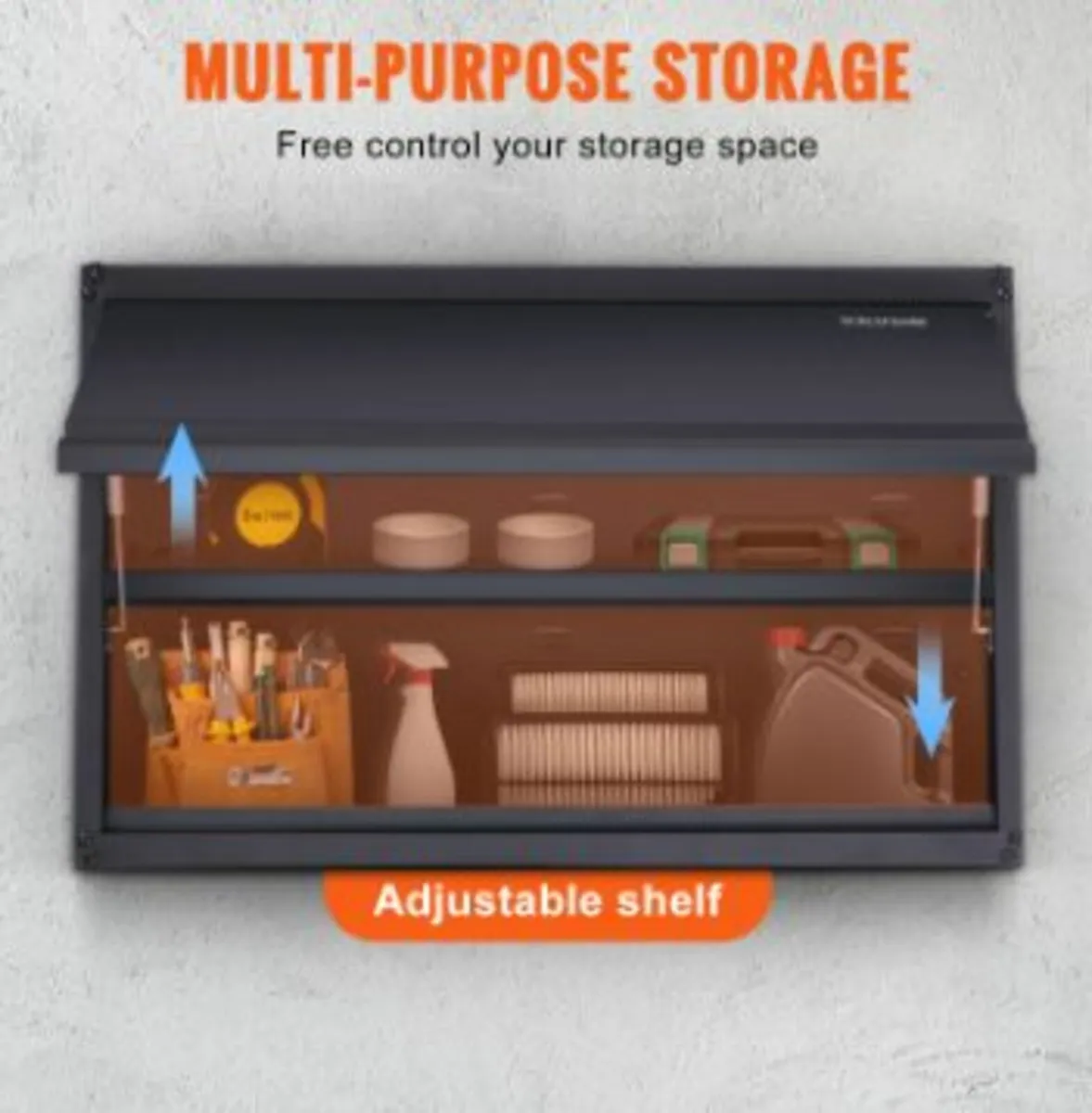 Metal Storage Cabinet, 120lbs Load Capacity per - Image 4