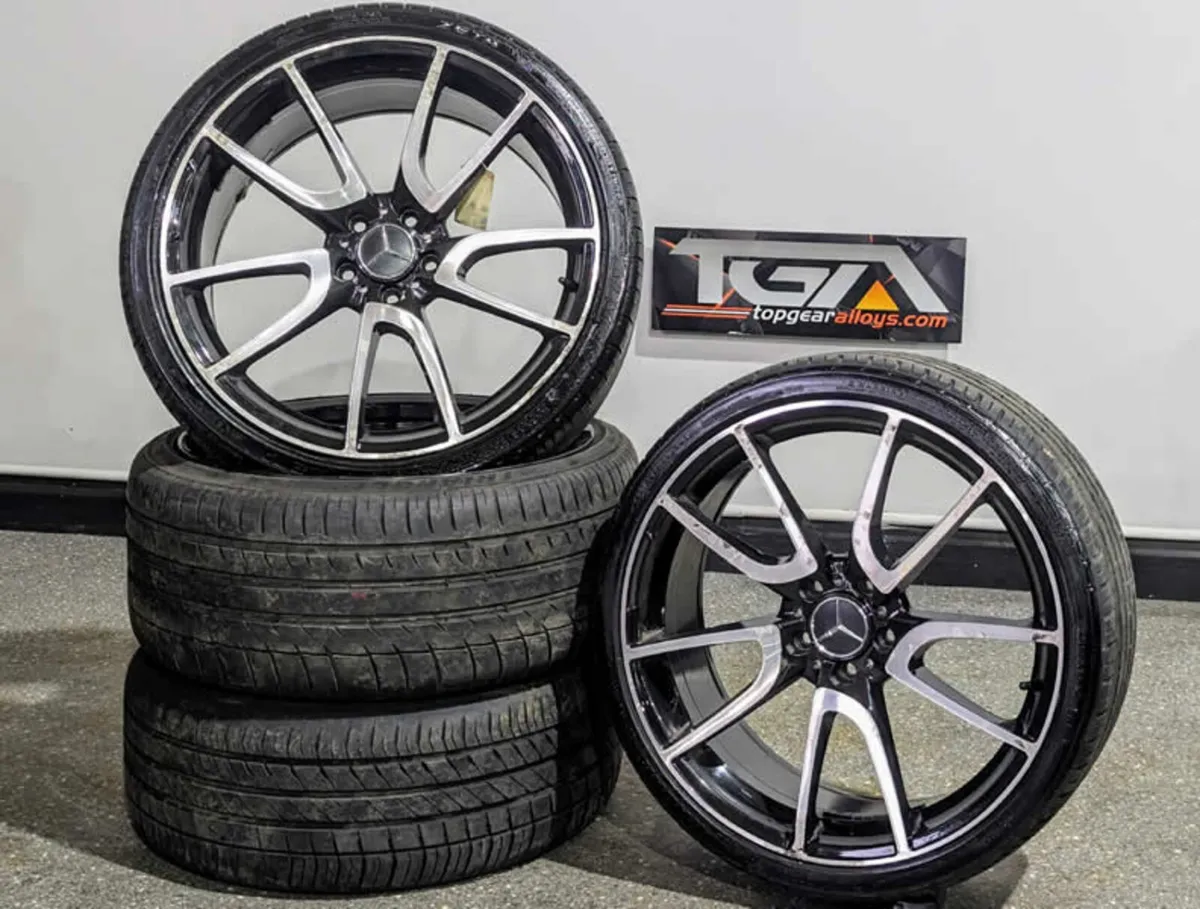 20" MERCEDES STYLE ALLOY WHEELS & TYRES - Image 1