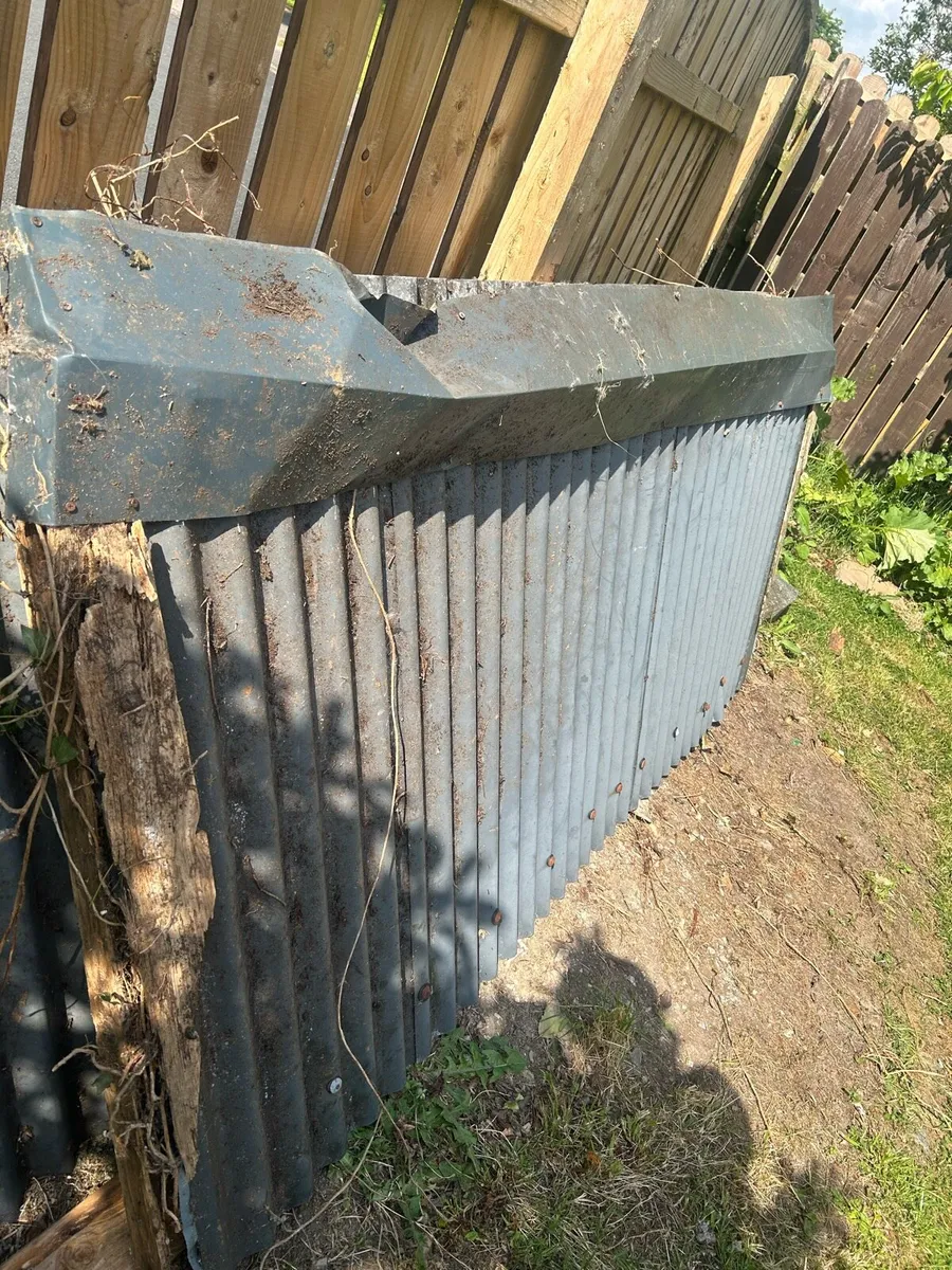 Corrugated steel 4x8 ft - Image 3