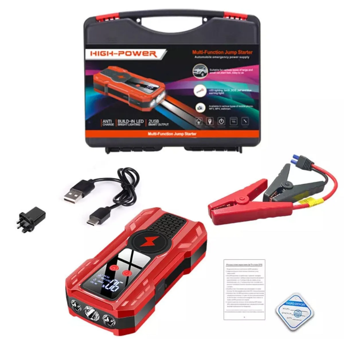 99900mAh Portable Car Battery Jump Starter NEW - Image 2
