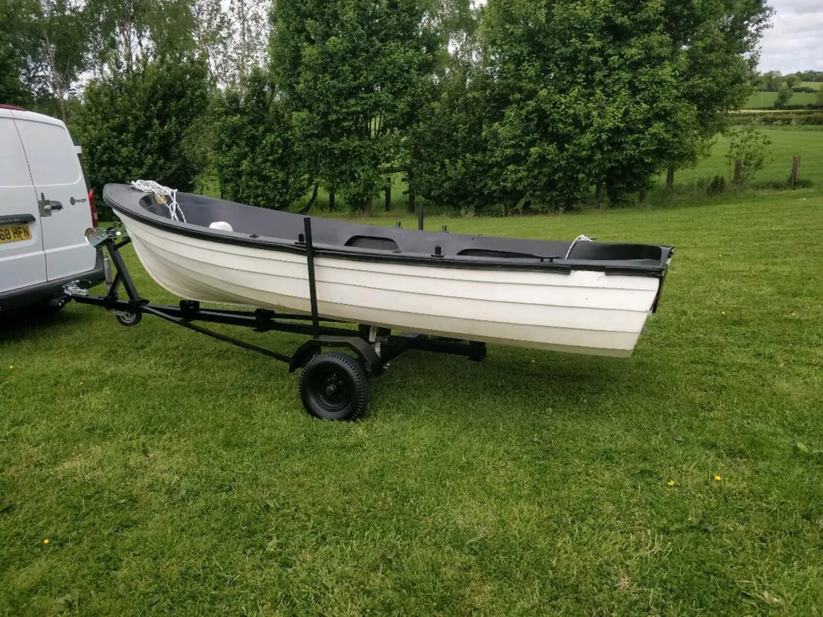 Boat , Trailer &  9.8Hp 4 Stroke Engine - Image 2