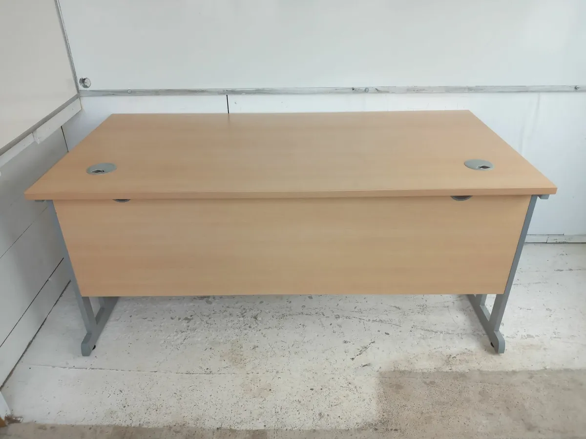 Delivery - 4 x Office Desks Good Condition - Image 1