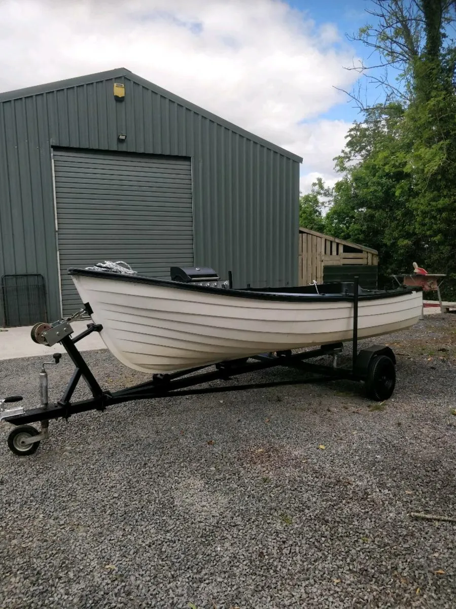 Boat , Trailer &  9.8Hp 4 Stroke Engine - Image 3
