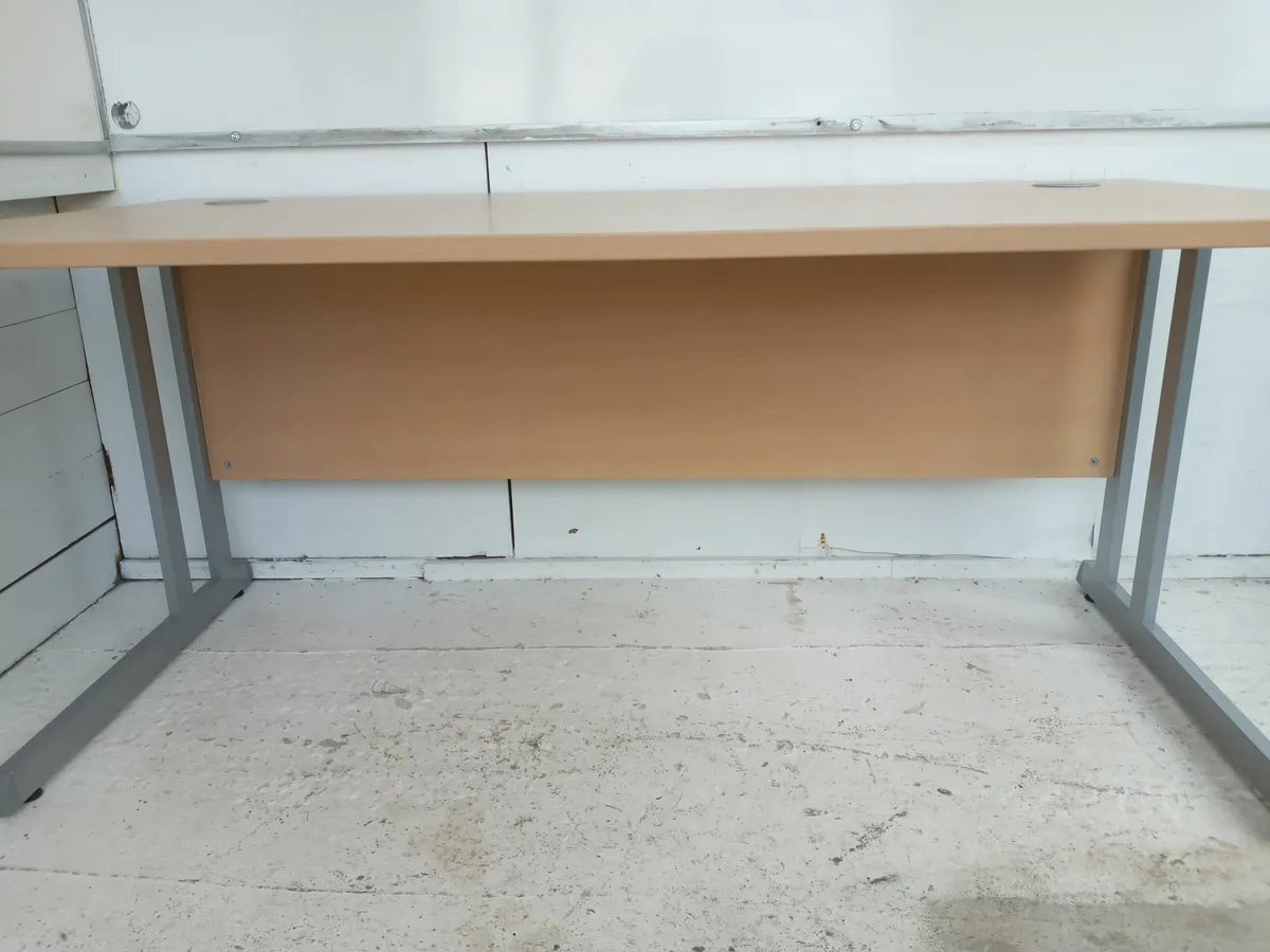 Delivery - 4 x Office Desks Good Condition - Image 4