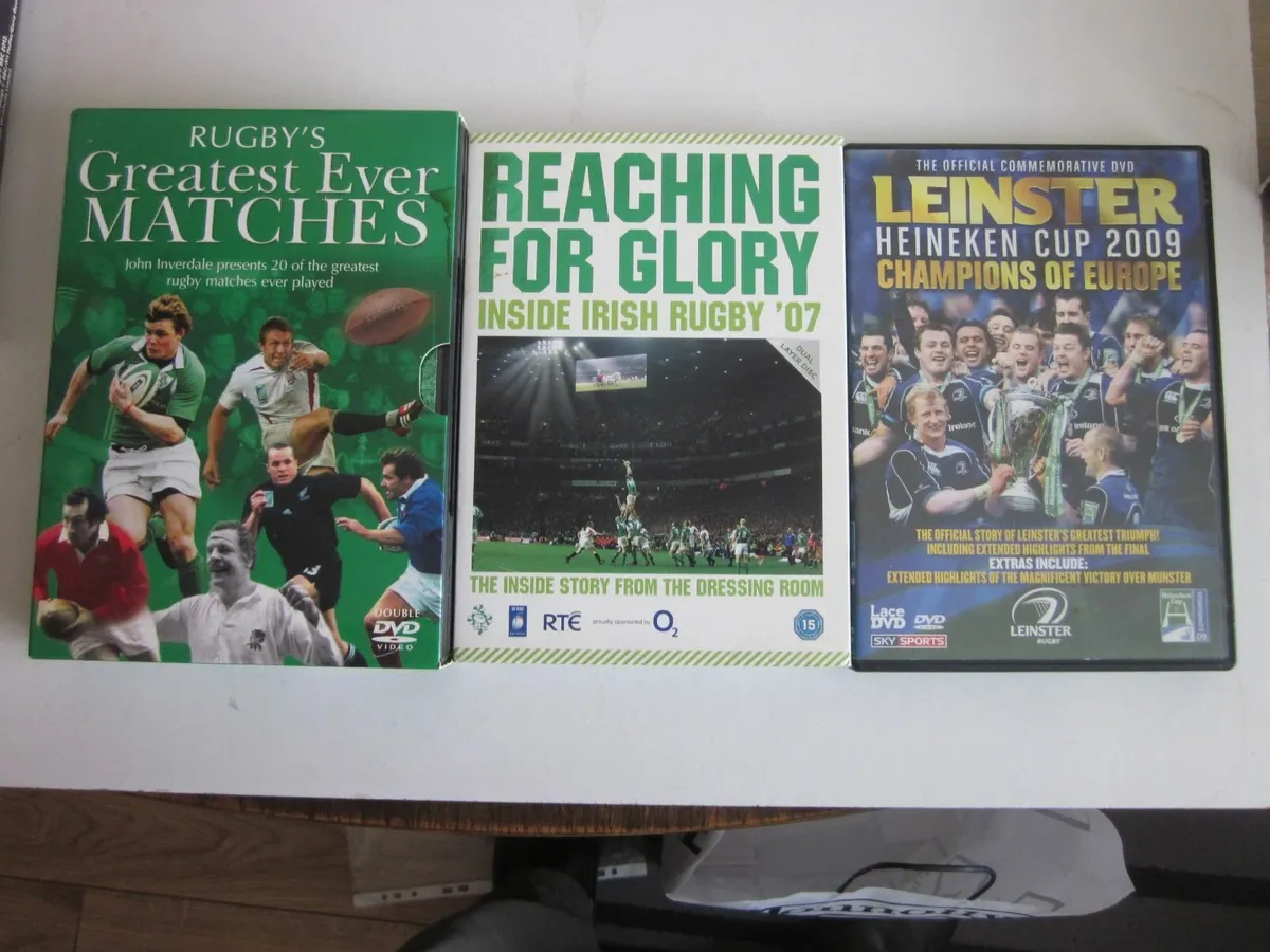 Bundle of Irish Rugby DVD's - Image 4