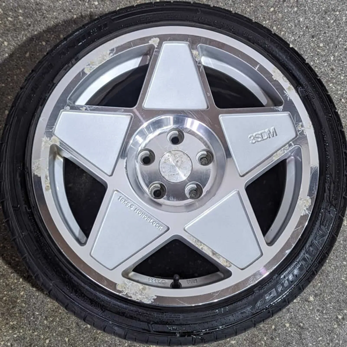 18" 3SDM 0.05 For Leon / Golf Alloy Wheels & Tyres - Image 4