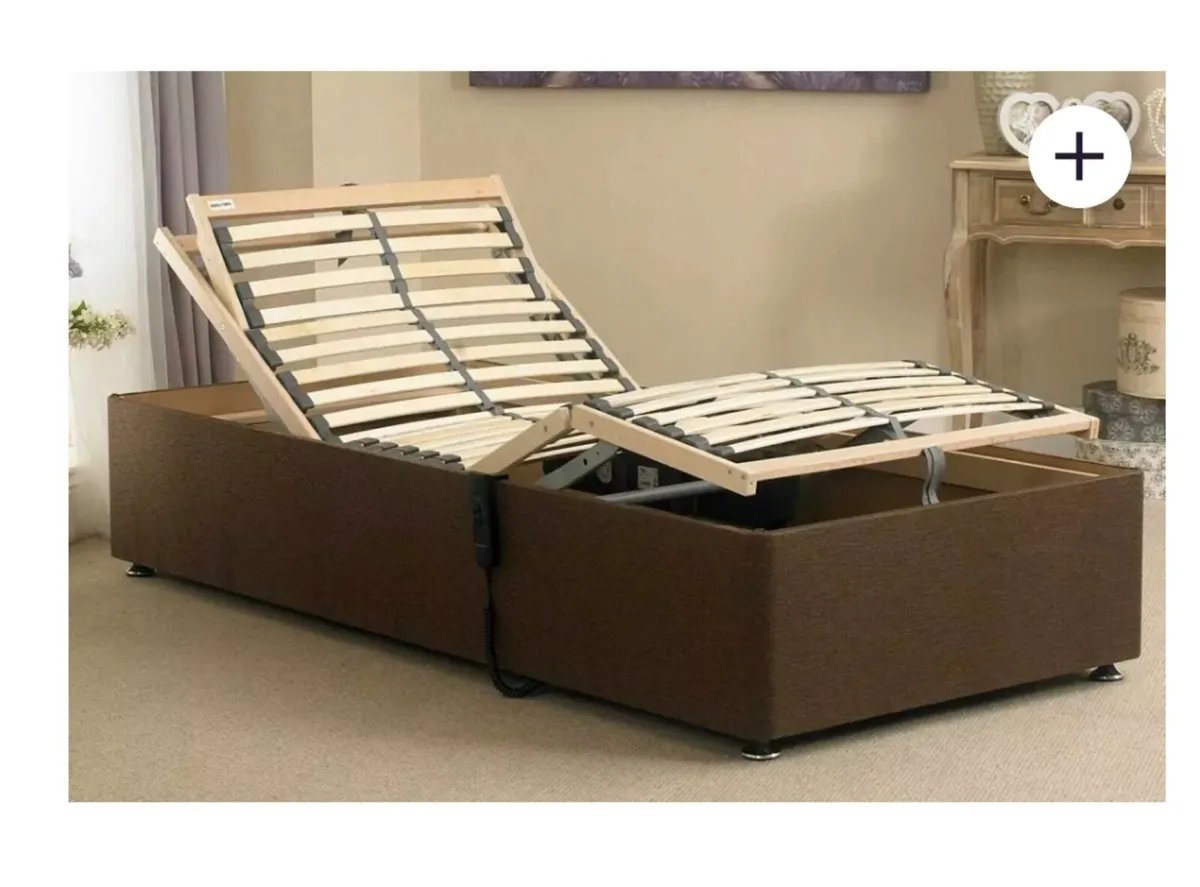 Electric adjustable bed 3ft single size - Image 4