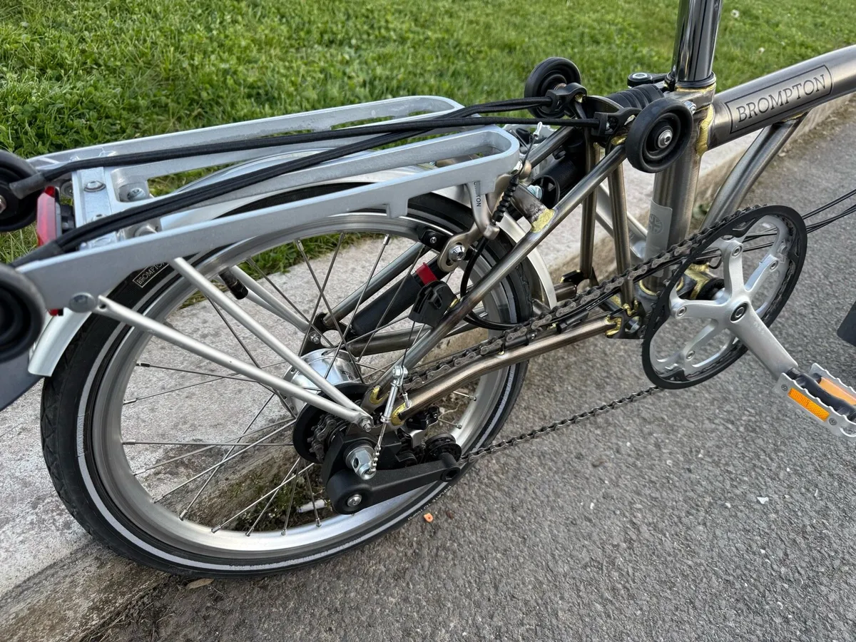 Brompton M6R - Raw Lacquer Edition (Extended Seat) - Image 3