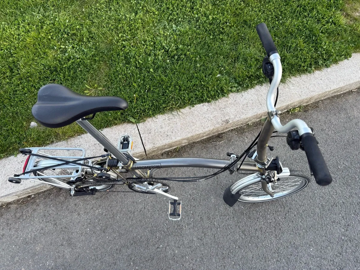 Brompton M6R - Raw Lacquer Edition (Extended Seat) - Image 4