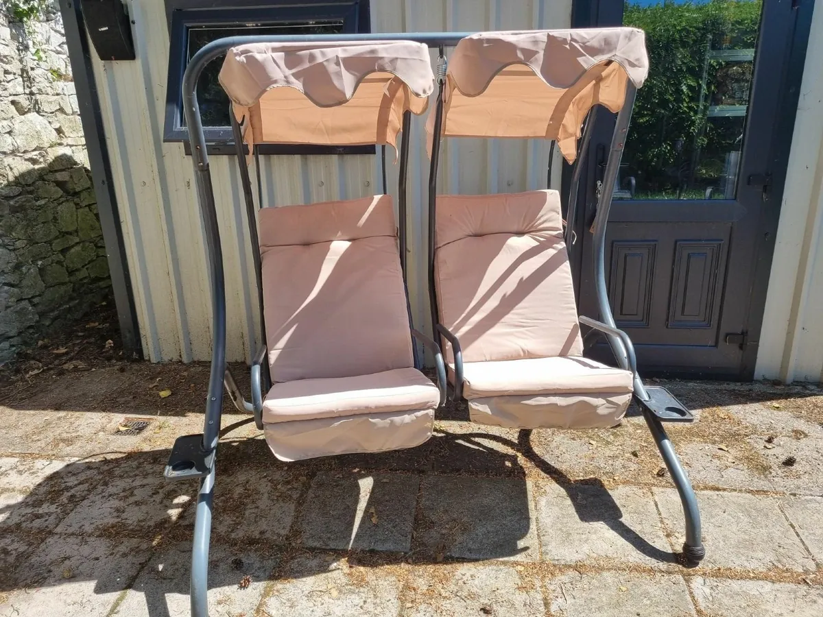 Outsunny Garden Swing Chair - Image 4