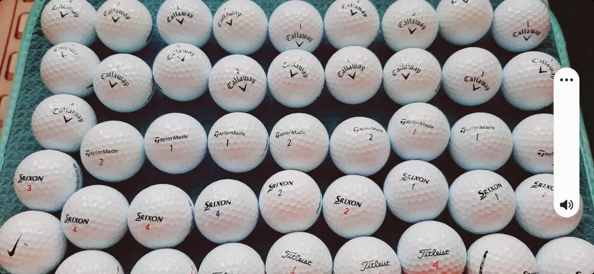 Golf balls - Image 1