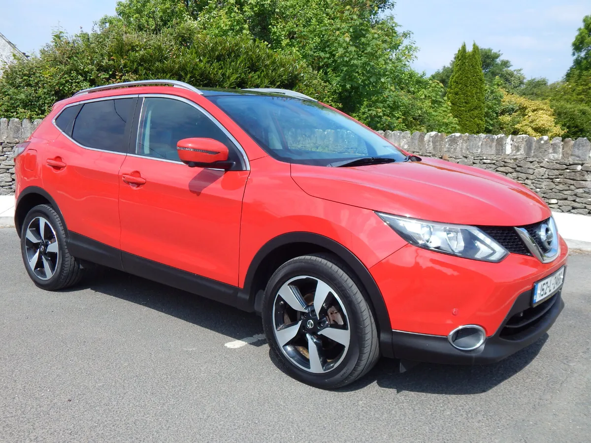 2015 Nissan Qashqai Pan Roof Tax & Test 02/26 - Image 1