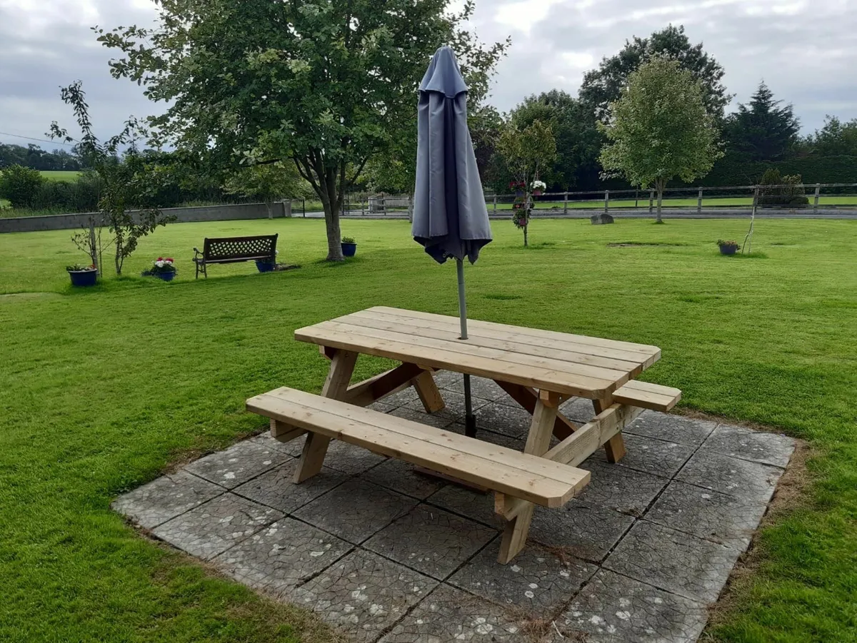 6ft Picnic Tables - Image 4