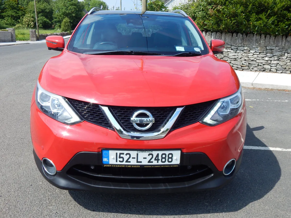 2015 Nissan Qashqai Pan Roof Tax & Test 02/26 - Image 3
