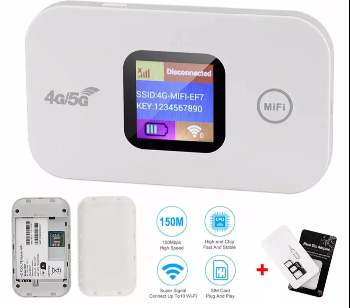 Portable 4G LTE Wifi Broadband Router NEW - Image 1