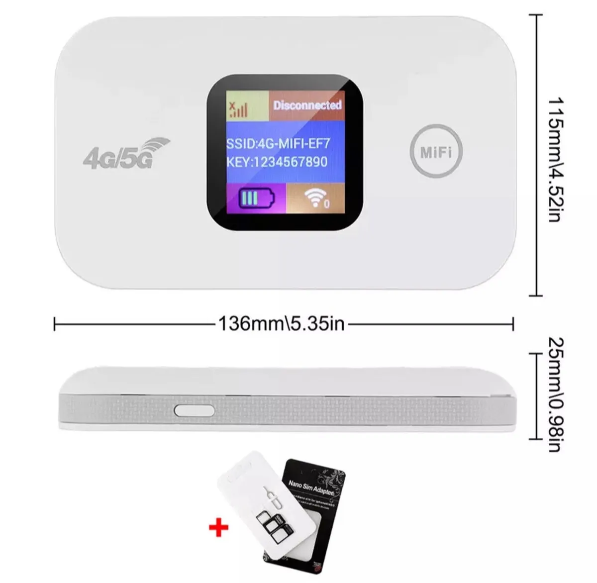 Portable 4G LTE Wifi Broadband Router NEW - Image 2