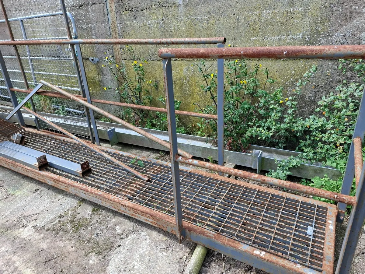 Industrial agricultural platform deck walkway - Image 3