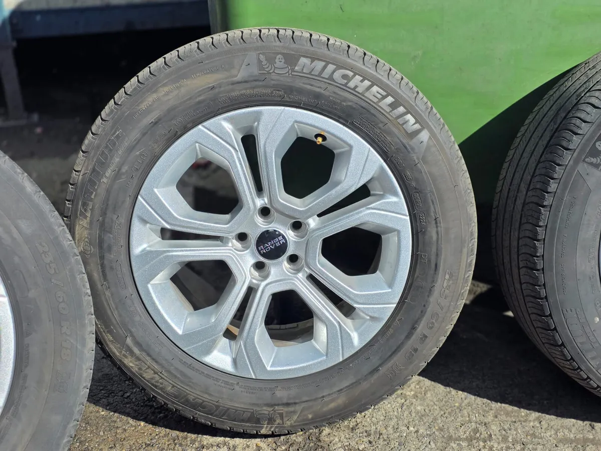 Genuine Landrover/Rangerover Alloys 18" 5x108 - Image 1