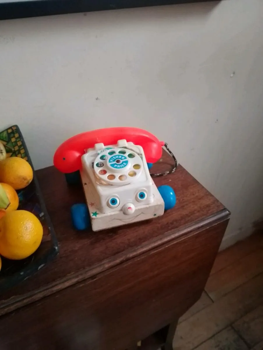 Vintage fisher price telephone - Image 1