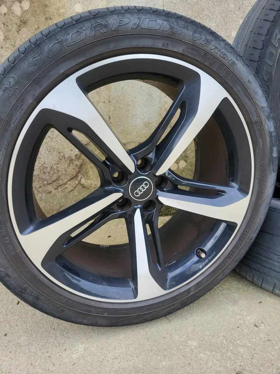 21" Audi Original wheels - Image 2
