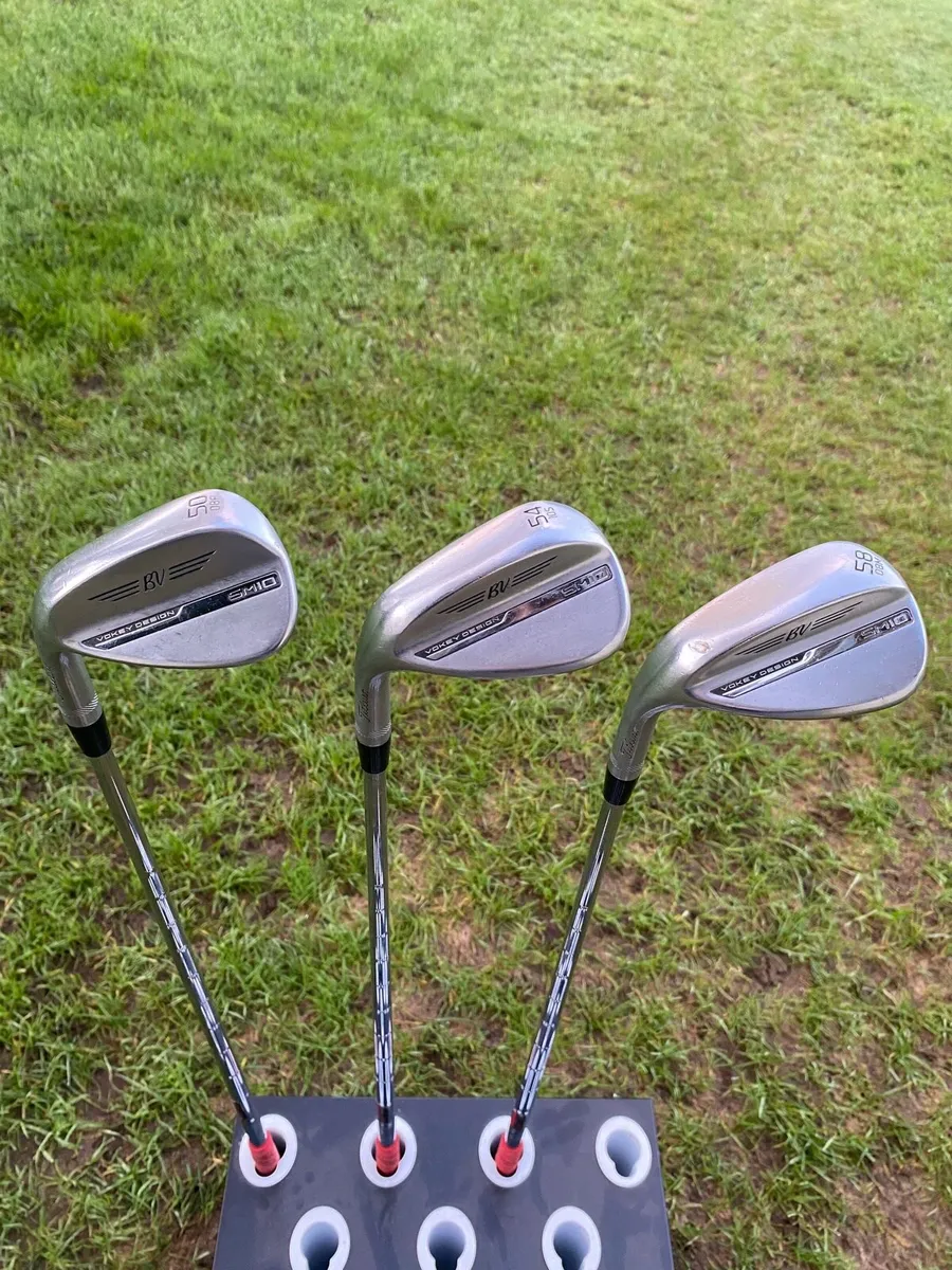 Left Hand Titleist SM10 Wedges 50, 54, 58 - Image 1