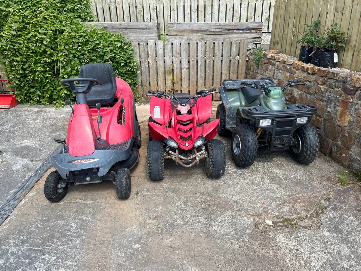 Quads and lawnmower - Image 1