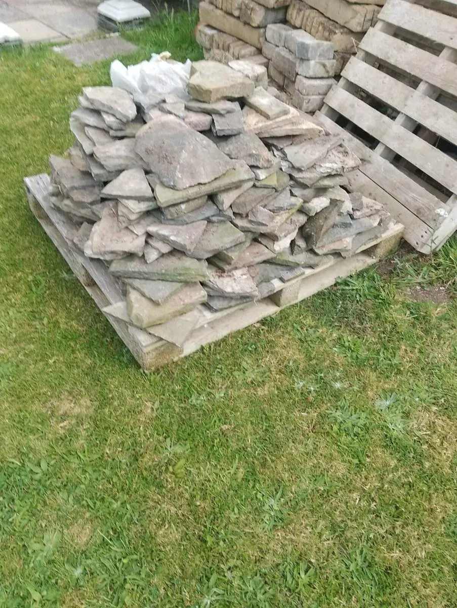 Pallet of slate stone - Image 4
