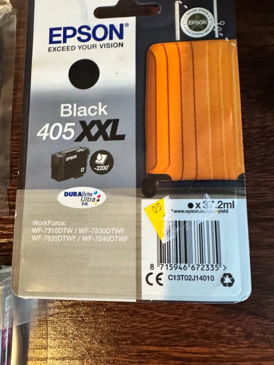 EPSON 405 Black & Colour XXL (rrp 240) - Image 2