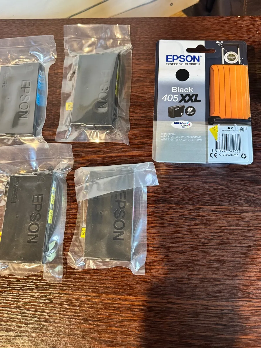 EPSON 405 Black & Colour XXL (rrp 240) - Image 1