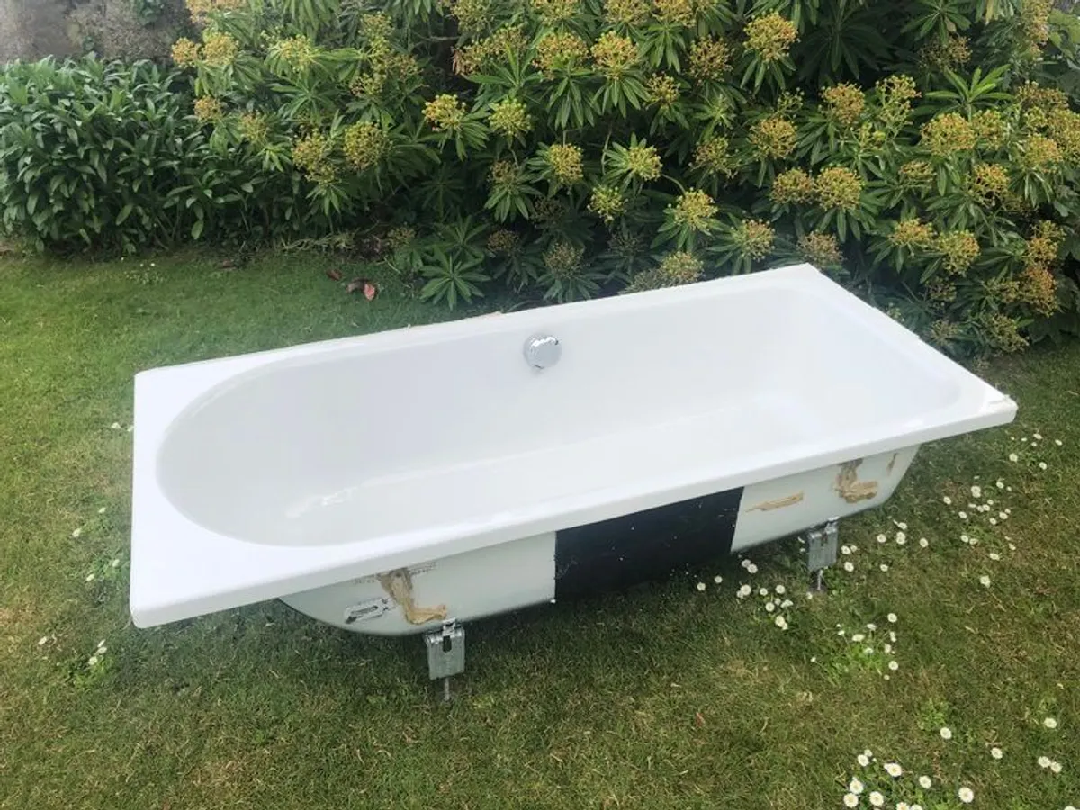 Enamel steel bath - Image 2