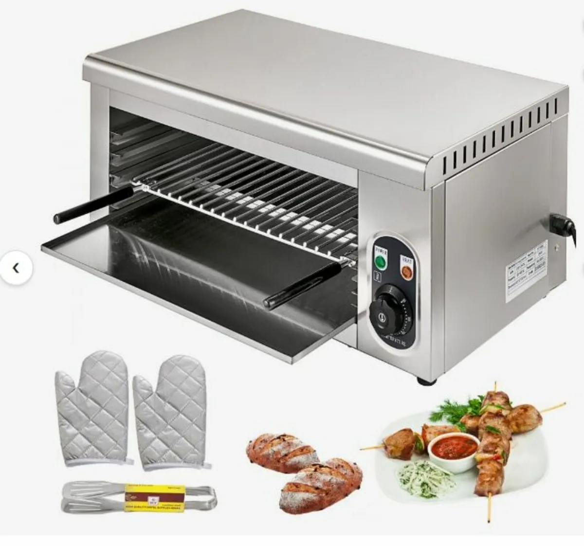 Adjustable Electric Oven Grid  Cheese - Image 1