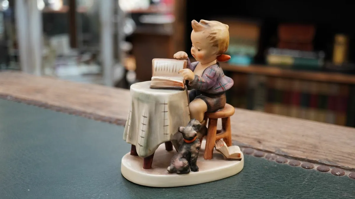 Goebel Hummel Figurine - Little Bookkeeper - Image 1