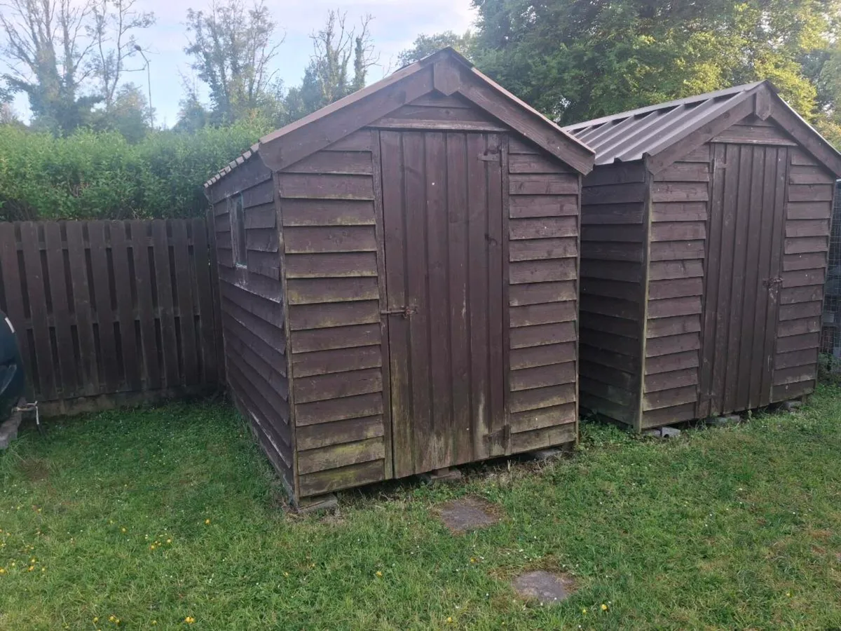 Garden Sheds & Dog cage - Image 1