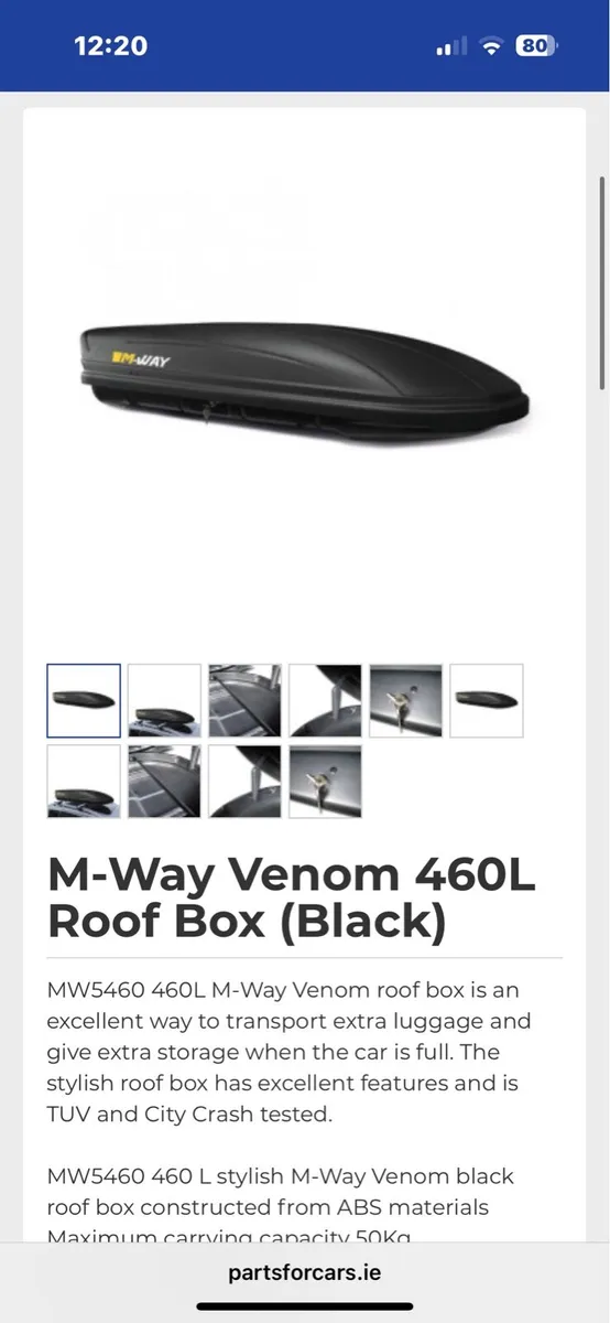 Roof box