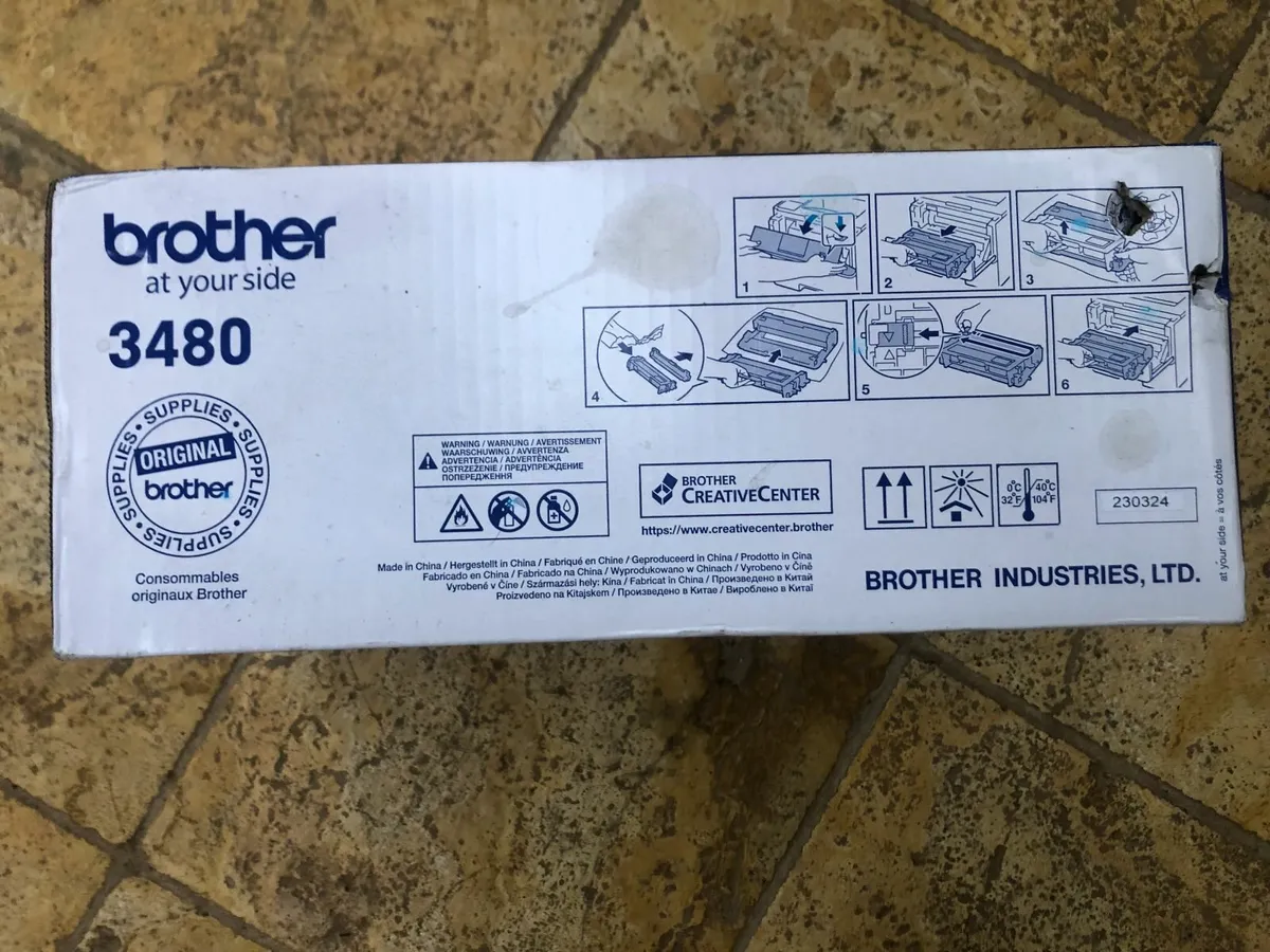 Brother TN-3480 Original Toner Cartridge Black - Image 3