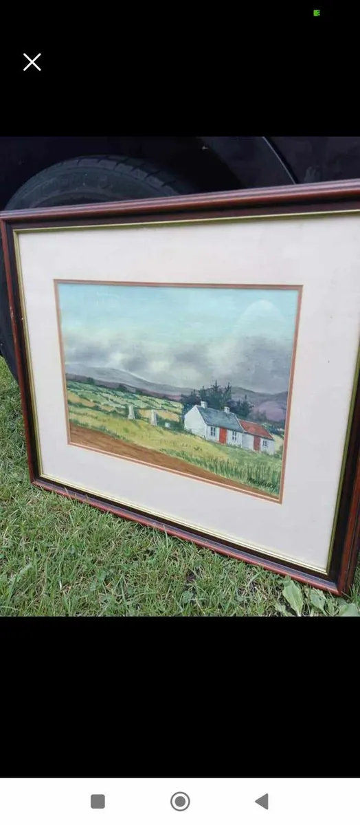 2 lovely matching paintings - Image 2