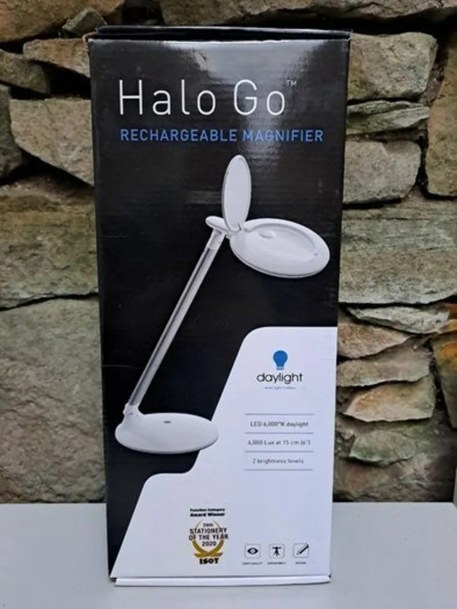 Halo Go Rechargeable Magnifier lamp - Image 1
