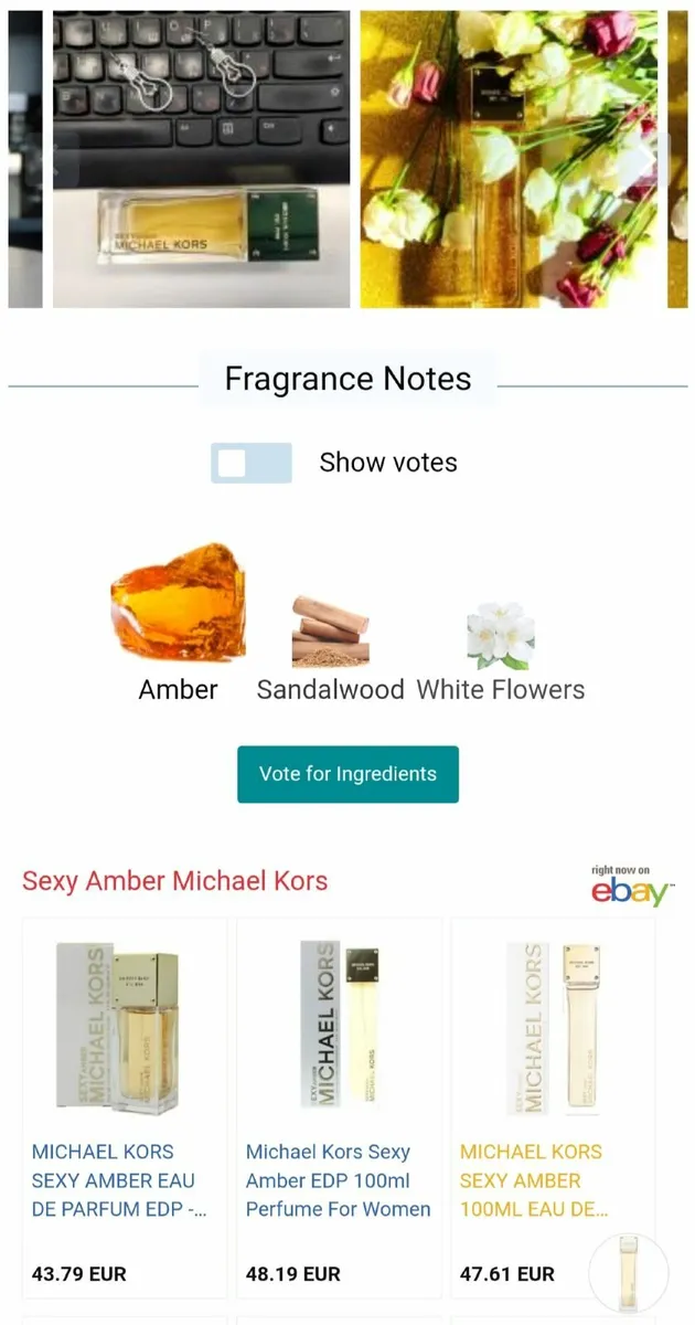 Michael Korse Sexy Amber EDP 50 ml - Image 4