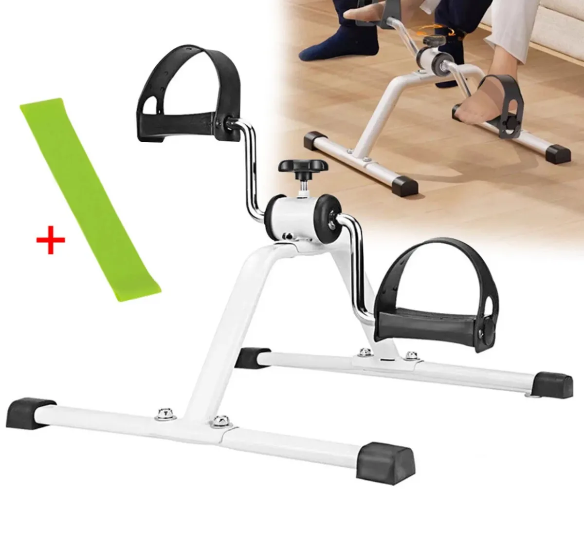 Mini Exercise Bike Portable Pedal Exerciser NEW - Image 1