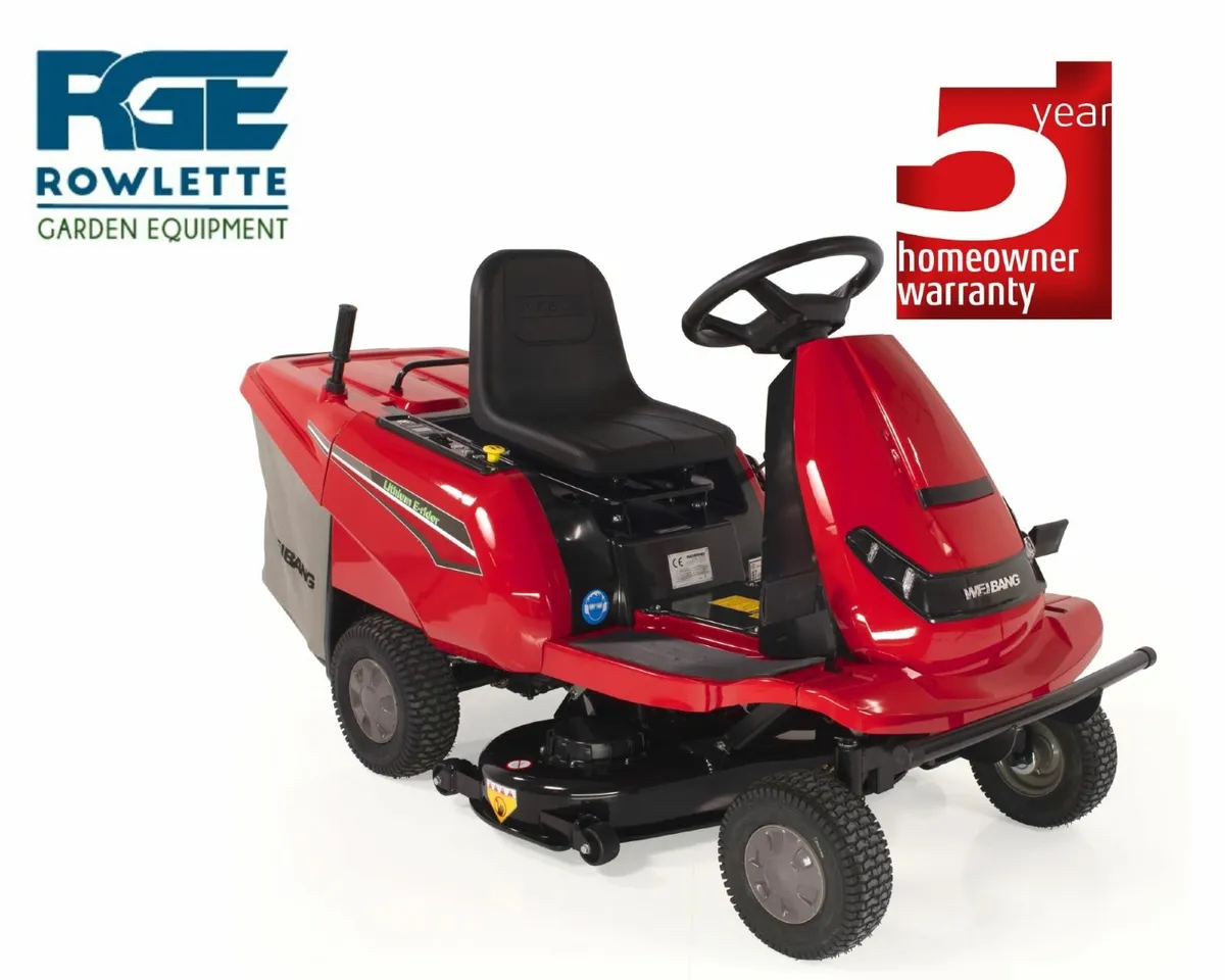 Weibang Ion 81 RC - E Ride On Mower - Image 1