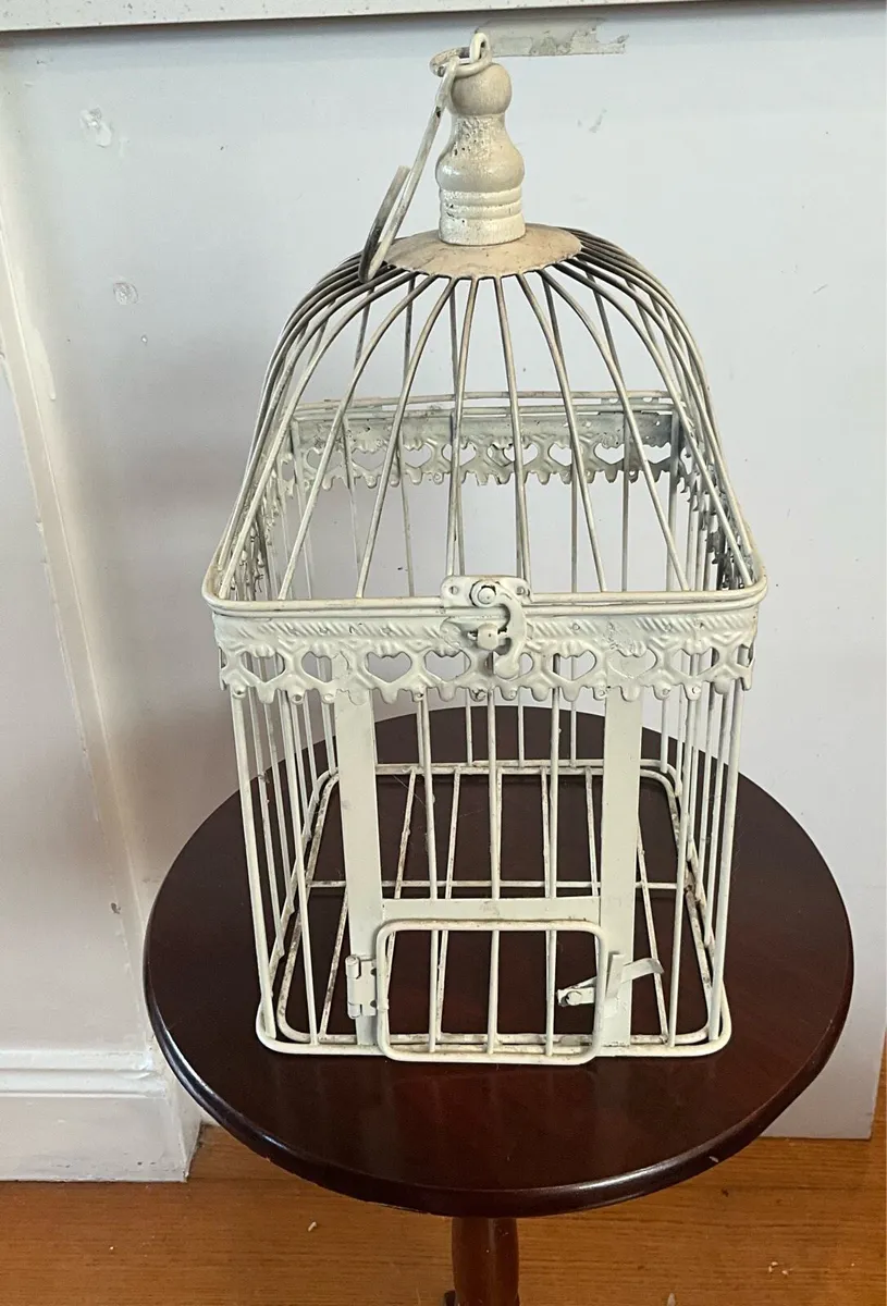 Vintage Style Bird Cage - Image 1