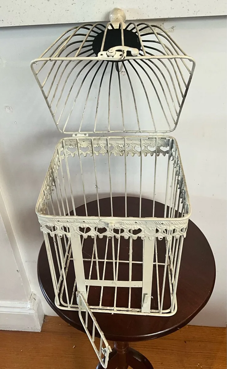 Vintage Style Bird Cage - Image 2