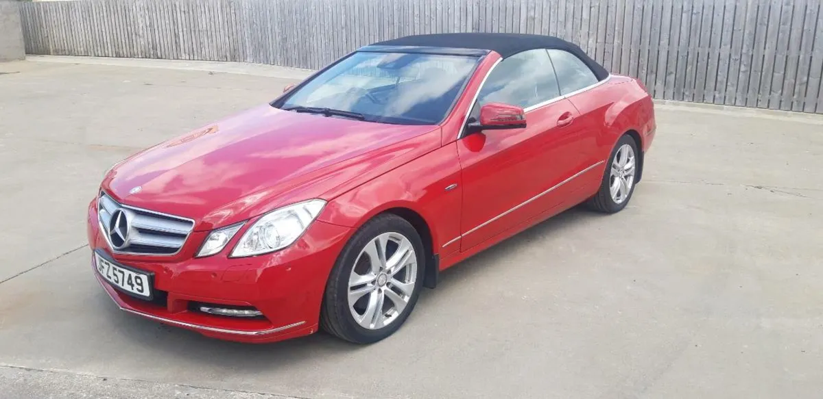 2012 Mercedes benz E350 convertible - Image 1