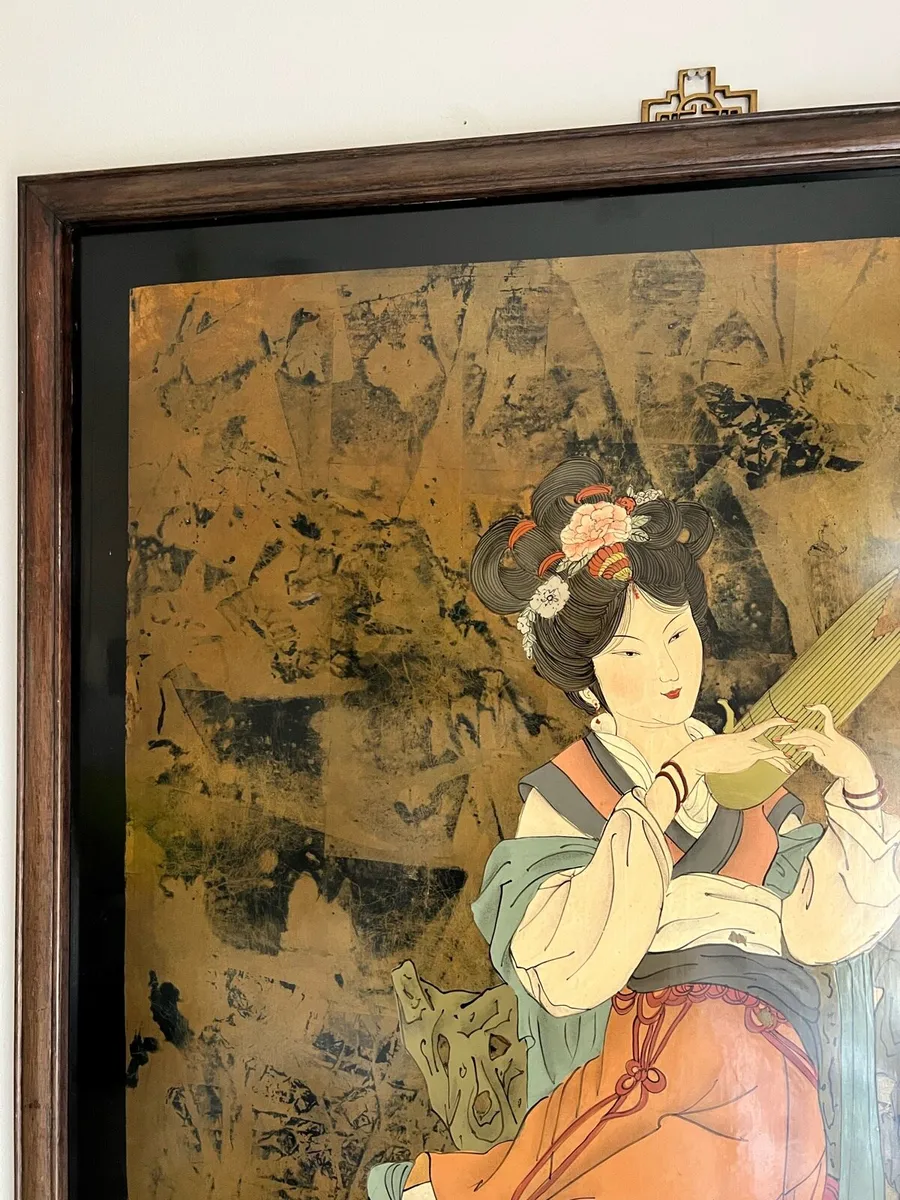 Stunning Chinese painting on board - Image 4
