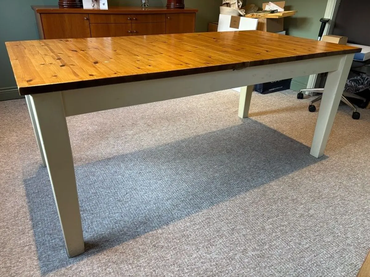 Strawbridge Large Extended Dining Table - Image 1