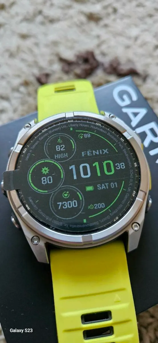 Garmin Fenix 8 Sapphire Solar Titanium 51mm - Image 3