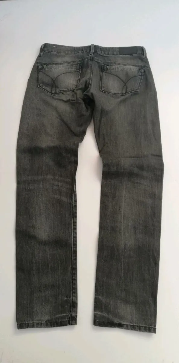 Calvin Klein Mens Low Rise Skinny jeans Grey - Image 4