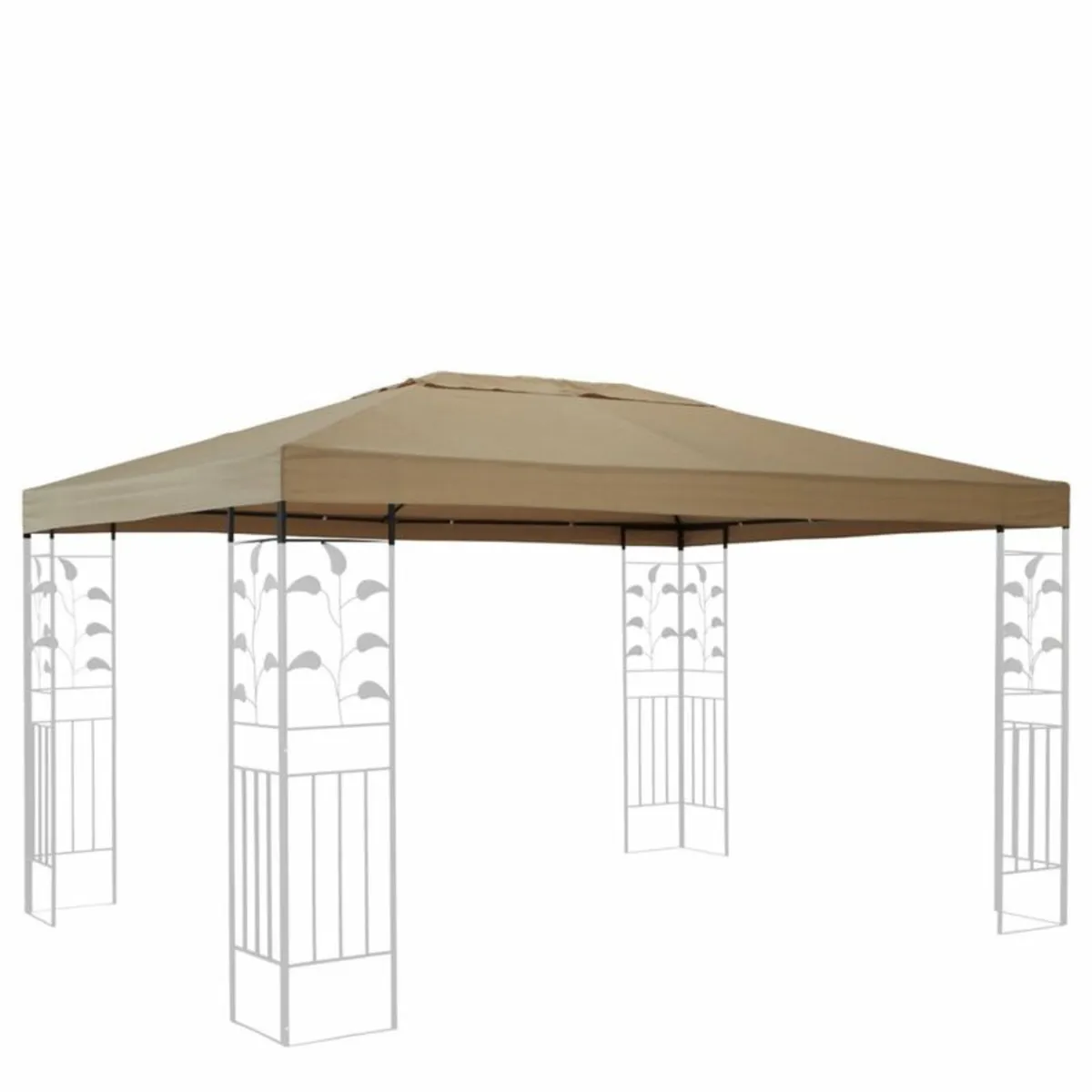 3x4m Replacement Gazebo Pavilion Roof - Image 1